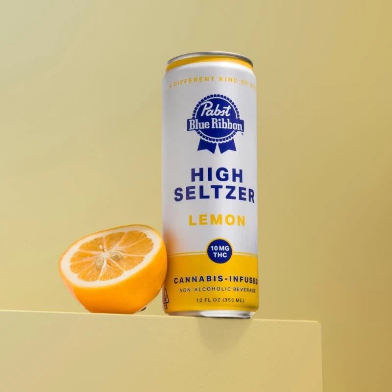Pabst Blue Ribbon High Seltzers  - 50% Off
